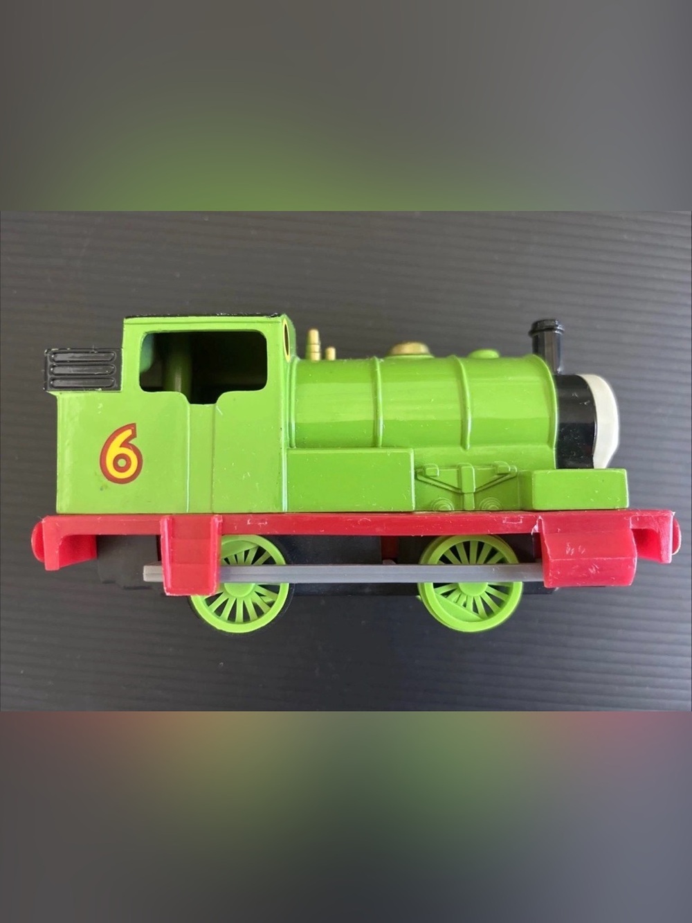Vintage ERTL Percy The Small Engine 7” Die Cast Pull Back Train Working 1987